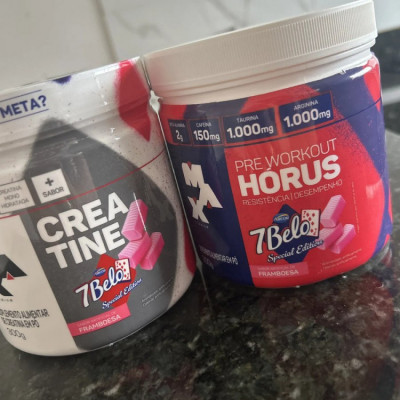 Pré-Treino Hórus 7 Belo + Creatina 7 Belo