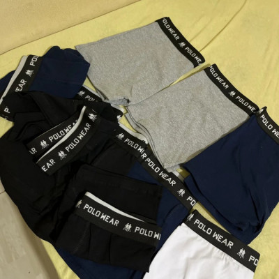 Kit 10 Cuecas Polo Wear Algodão Sortidas