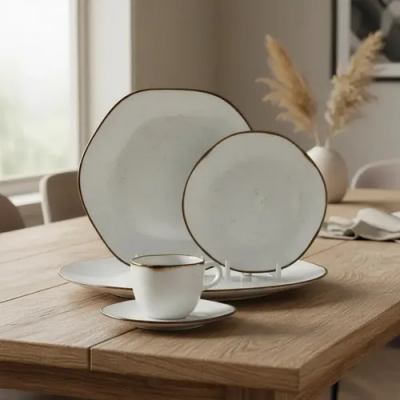 Jantar e Chá 30 peças porcelana Ryo Maresia