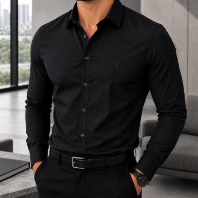 Camisa Slim Social Spandex