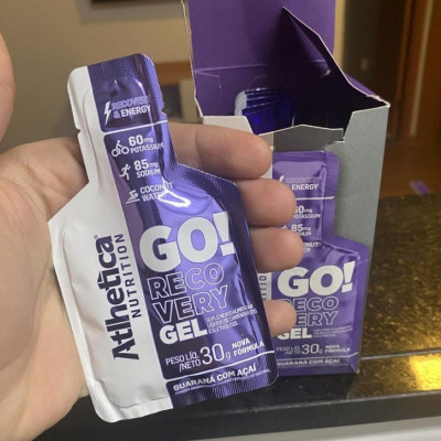Atlhetica Nutrition Go Energy Gel (10 Sachês) - Guaraná e Açai