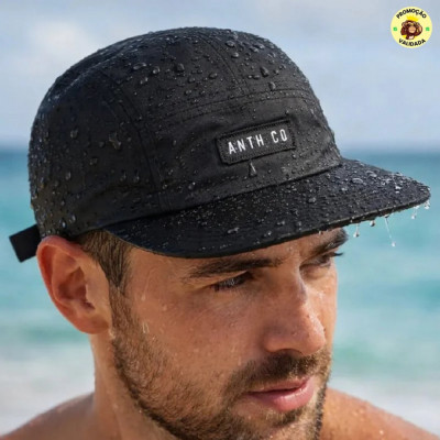 Boné Anth Co Aba Reta Water Five Panel Strapback Impermeavel