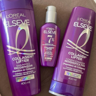 Shampoo Condicionador Sérum Elseve L'Oréal Colágeno