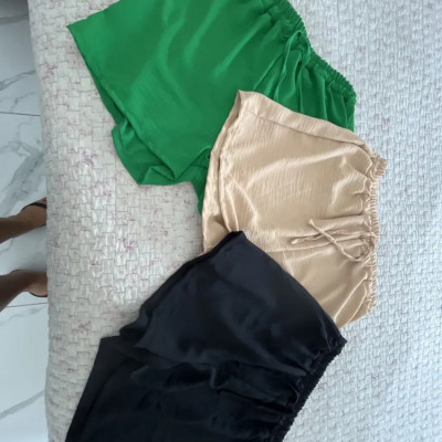 Kit 3 Shorts Feminino Cintura Alta