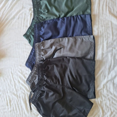Kit 4 Bermuda Tactel Masculina Casual Praia