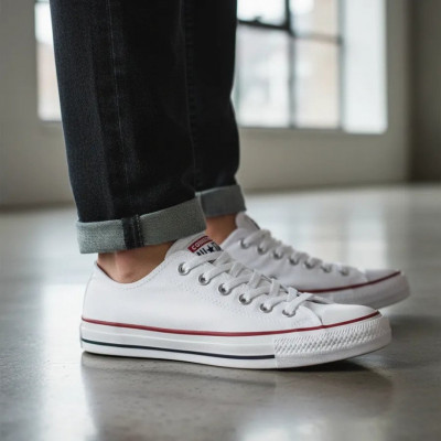 Tênis Chuck Taylor Cano Curto All Star Branco 39