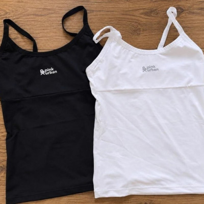 Kit 2 Regata Camiseta Alcinha Fitness