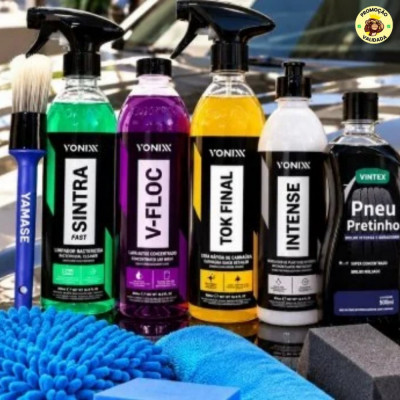 Kit Lavagem Automotiva Completa Vonixx