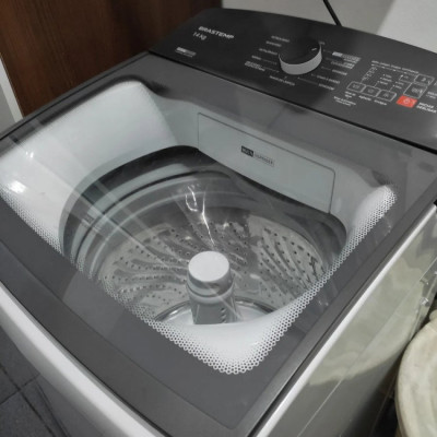 Máquina Brastemp 14kg Smart Sensor Branco