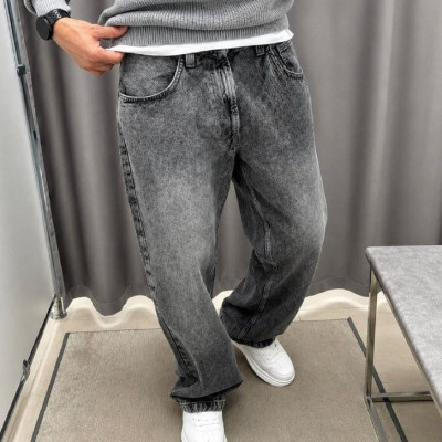 Calça Balão Jeans Streetwear Larga Bag