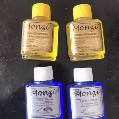 Limpa Pratas, Folheado ou Joias - Monzi 35ml