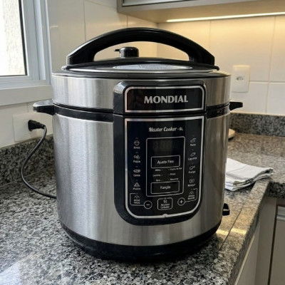 🥘 Panela de Pressão Elétrica Digital 6L MONDIAL