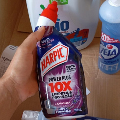 Harpic Power Plus Desinfetante Sanitário em Gel Lavanda 500ml