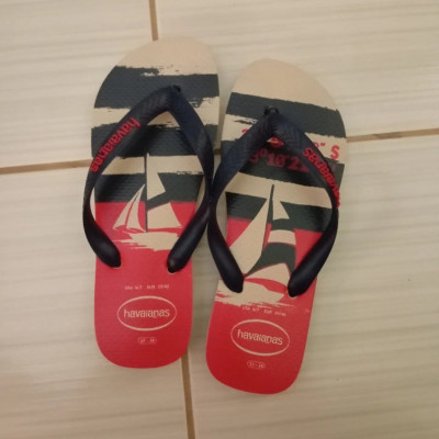 Chinelo Havaianas Top Nautical Unissex Branco 35-36