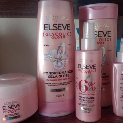 Kit Tratamiento Capilar L'Oréal Paris Elseve Glycolic Gloss