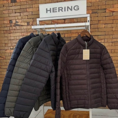 Jaqueta Masculina Puffer Matelassê + Saquinho Hering