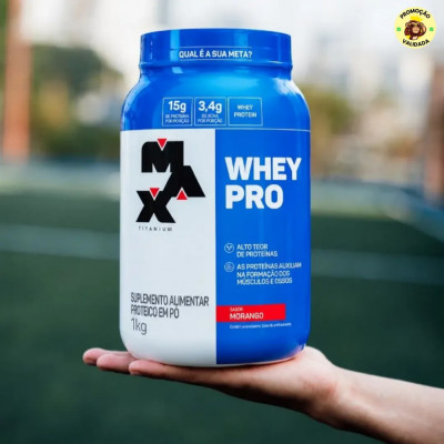 Whey Pro Max Titanium Concentrado 1kg