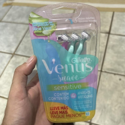 Gillette Venus Suave Sensitive, 4 Un