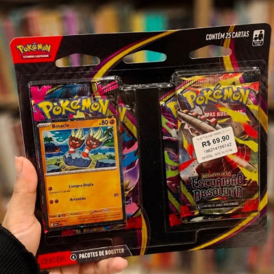 Blister Quádruplo Pokémon Escuridão Absoluta