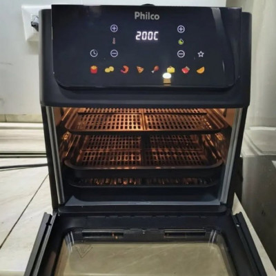 Fritadeira Air Fryer Oven 11 Litros 1800w 8 Funções Philco - 127V