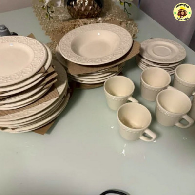 Conjunto De Jantar Daily Marfim 30 Peças