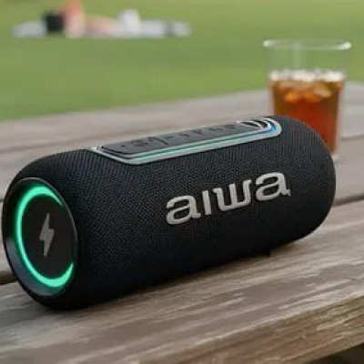 Caixa De Som Speaker Aiwa Sp-05-Lb 30w Bluetooth Ipx5