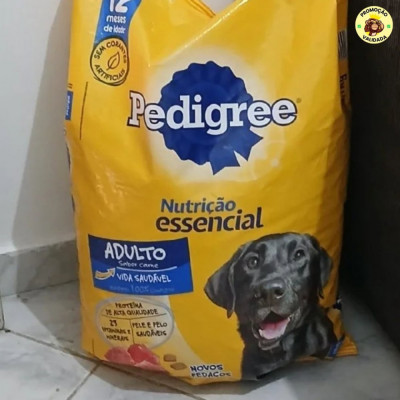PEDIGREE Ração Nutrição Essencial Carne Para Cães Adultos 10.1kg