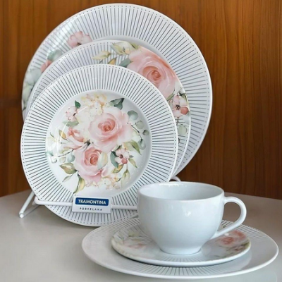 Conjunto Jantar Tramontina Ornatta 20 Peças