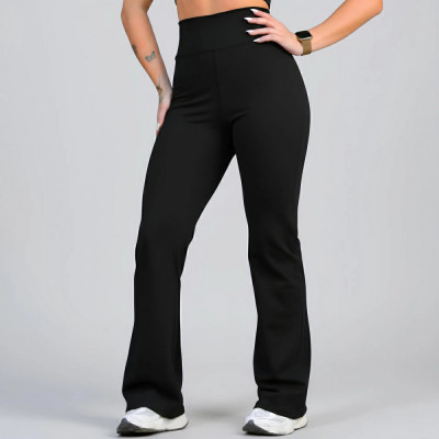 Calça Legging Leg Flare Zero Transparência