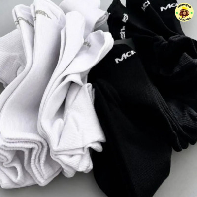 Kit com 10 Pares Meia Invisivel Soquete Mash