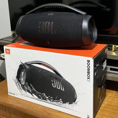 Caixa De Som Boombox 3 Bluetooth Preta Jbl