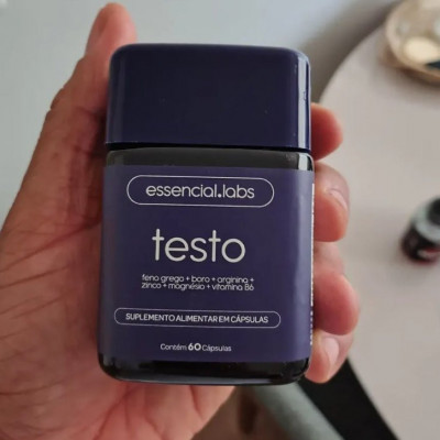 💪  Testo Essencial Precursor da Testosterona - 60 Cápsulas
