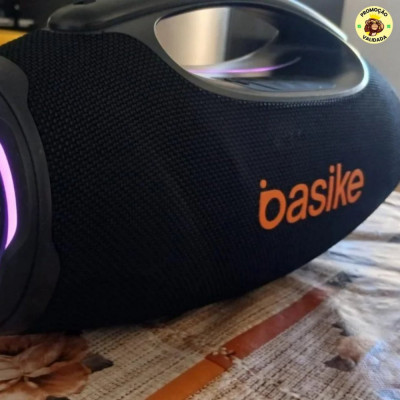 Basike Caixa de Som Bluetooth Portátil 80W RMS