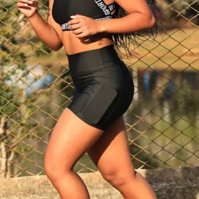 Shorts Modelador C/ Bolso 9 cores