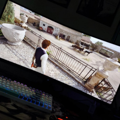 Asus TUF VG34WQML5A WQHD 250 Hz Curvo Preto
