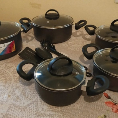 Caçarolas 5 Peças Antiaderente