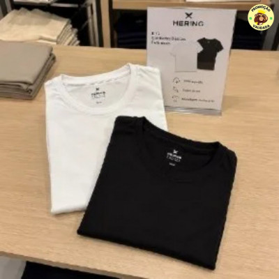 Kit 2 Camisetas Hering Básicas