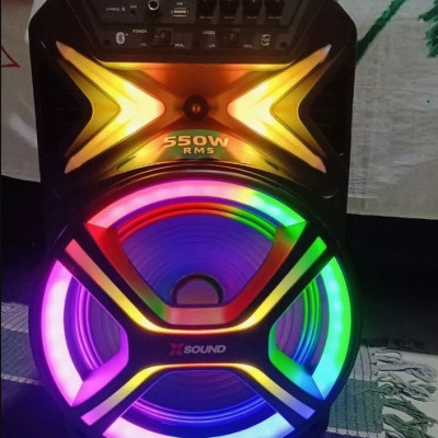 Caixa de Som Amplificadora Mondial CM-550 550W