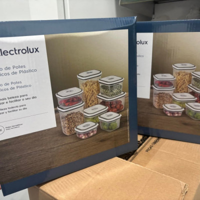 Electrolux Kit 16 Potes Herméticos Plástico
