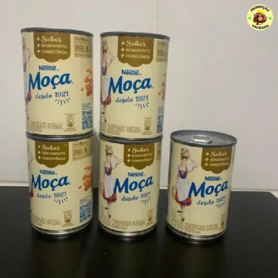 Pack Leite Condensado MOÇA Integral Lata 395g