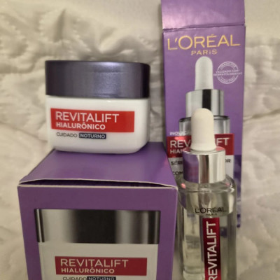 Kit Sérum Facial + Creme Revitalift L’Oréal