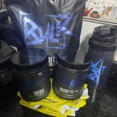 Kit Whey Protein Isolado + Creatina + Pré Treino