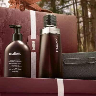 Kit Presente Malbec O Boticário - 3 Itens