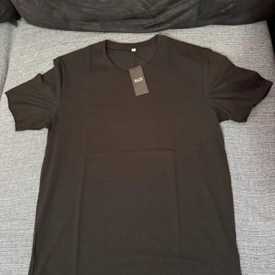 Camiseta Básica Modal Masculina Preto GG