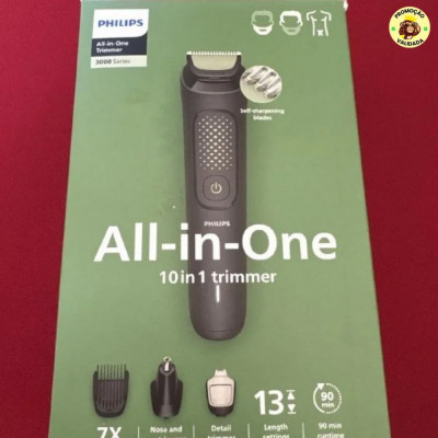 Philips Aparador e Barbeador Elétrico Série 3000 All-in-One 9 em 1
