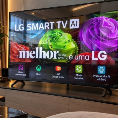 Smart TV HD 32 LG AI 2026 Processador α5 Ger9