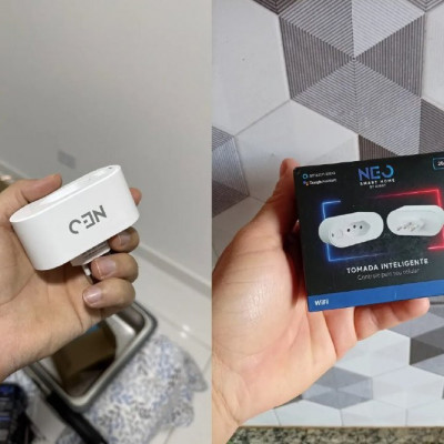 Tomada Inteligente Wi-fi 2.4 GHz 20A 110v/220v Bivolt Neo Avant