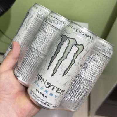 💥 Energético Monster Ultra Lata 473ml - 6 Unidades