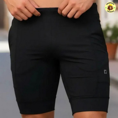 Bermuda De Compressão Para Corrida Masculina