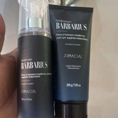 Kit Body Splash Barbarius + Hidratante Desodorante - Primacial